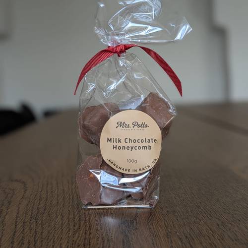 Milk Chocolate Honeycomb Bites
