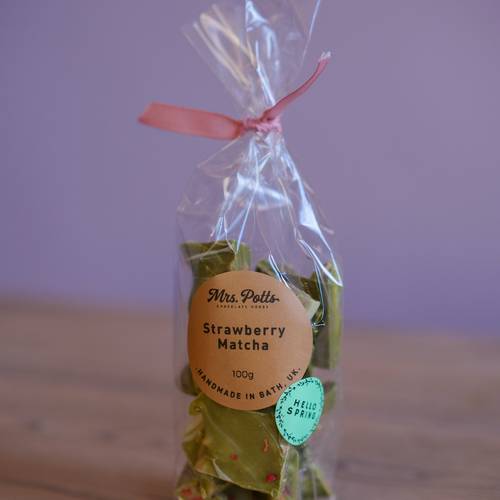 Strawberry and Matcha Bites